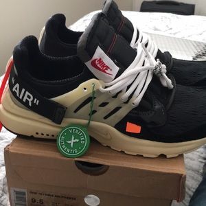 Nike off white air presto